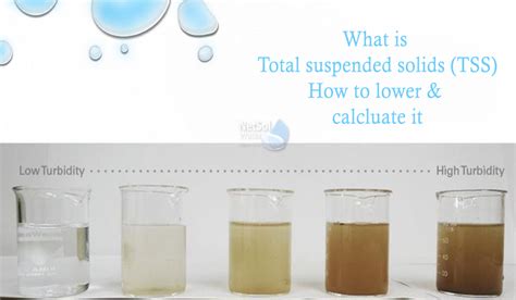 total suspended solids chart